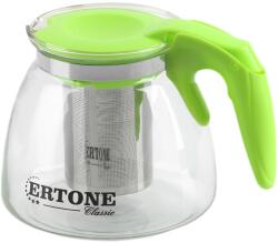 HAUSBERG ERT-MN 151VR üveg teáskanna 1100ml Zöld (ERT-MN 151VR)