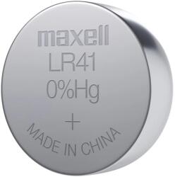 Maxell LR-41 alkáli gombelem (CR) 1db