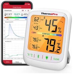 ThermoPro TP359 beltéri digitális Bluetooth hőmérő páratartalom méréssel (0602024957485)