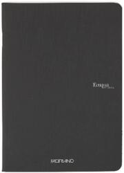 Fedrigoni Ecoqua Original A4 40 lapos vonalas füzet fekete (19210308)