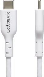 StarTech USB 2.0 Type C Összekötő Fehér 3m USB2CC3MWHE (USB2CC3MWHE)