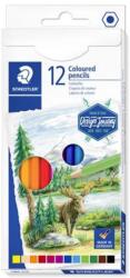 STAEDTLER Design Journey színes ceruza készlet hatszögletű 12 különböző szín