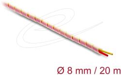 Delock Spirál tömlő szilikon 8 mm átmérő 20 m átlátszó DL19016 (DL19016)