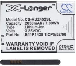 Cameron Sino Asus Zenfone Go CAMERON SINO Li-Ion akku 3.85V/2050mAh, Asus 0B200-01910000 kompatibilis, FEKETE (CS-AUZ452SL)