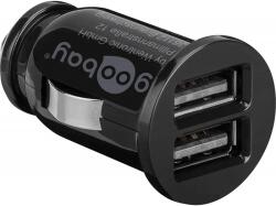 Goobay Autós töltő 2xUSB aljzattal 3100mA (58912)
