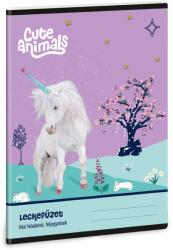Ars Una Cute Animals A5 leckefüzet Unicorn (50844487)