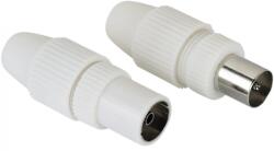 Hama Koax Csatlakozó Fehér 3cm 205212 (205212)