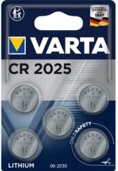 VARTA CR2025 gombelem (CR) 5db
