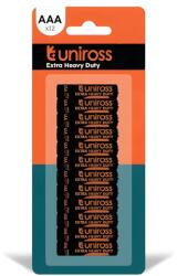 Uniross R03 AAA 1.5V szén-cink elem 12db UEDAAA12 (UEDAAA12)
