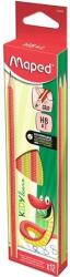 Maped Kidy Learn Írástanuló grafitceruza HB háromszögletű 12 db (854600)