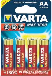 VARTA Max Tech ceruza elem (AA) 4db (4706101404)