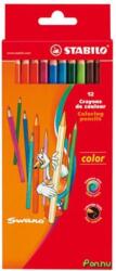  Színes ceruza készlet hatszögletű Color 12 különböző szín