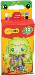 FlexOffice Zsírkréta Colokit 12 különböző szín (OW-2419/OW-2379)