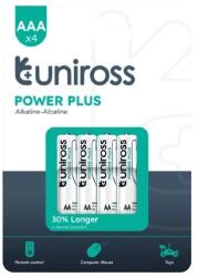 Uniross Power Plus mikro ceruza elem (AAA) 4db (UPPAAAPK4)