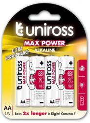 Uniross Max Power ceruza elem (AA) 4db (UALKAAMP4)