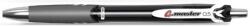 FlexOffice Zseléstoll 0.25 mm nyomógombos G. master fekete (FO-GEL021BLACK)