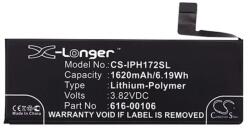 Cameron Sino iPhone SE (2016) CAMERON SINO Li-Polymer akku 3.82V/1620mAh, Apple 616-00106 kompatibilis, FEKETE (CS-IPH172SL)