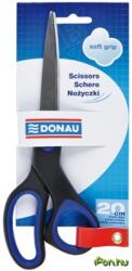 DONAU SOFT GRIP olló 20cm fekete-kék