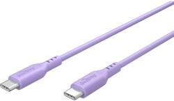 Goobay USB 2.0 Type C Összekötő Lila 1.5m 77745 (77745)