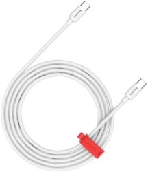 CANYON USB 2.0 Type C Összekötő Fehér 2m CND-CC60AB20W (CND-CC60AB20W)