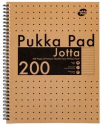 Pukka Pad Jotta Pad A4 200 oldalas vonalas spirálfüzet Kraft Recycle (A15548081)
