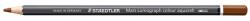STAEDTLER Mars Lumograph 104 Akvarell színes ceruza hatszögletű barna (104-7)
