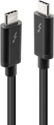 Lindy Thunderbolt 3 Összekötő Fekete 1m 41556 (41556)