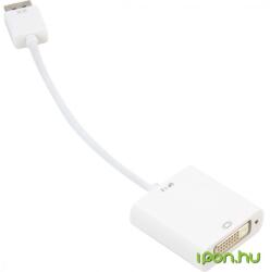 Sharkoon DisplayPort 1.2/1.2a DVI-D Átalakító Fehér 15cm 4044951020300 (4044951020300)
