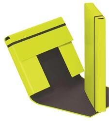 PAGNA Trend Gumis mappa A4 40 mm karton zöld (21308-17)
