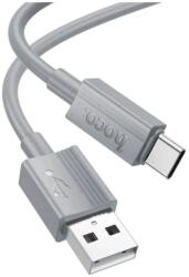 hoco. X107 adatkábel USB - Type-C, 100cm, VILÁGOSSZÜRKE (X107_USB_TYPE-C_G)