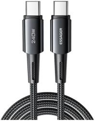 Essager USB 2.0 Type C Összekötő Fekete 1m EXCTT3-CG0G-P (EXCTT3-CG0G-P)