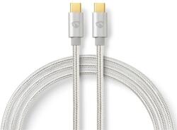 Nedis USB 3.2 Gen 1 Type C Összekötő Alumínium 1m CCTB64700AL10 (CCTB64700AL10)
