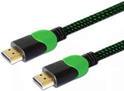 SAVIO HDMI 2.0 Összekötő Fekete 1.8m GCL-03 (GCL-03)