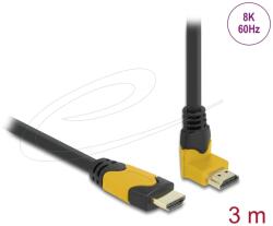 Delock HDMI 2.1 Összekötő Fekete 3m 86990 (86990)