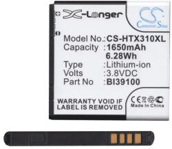 Cameron Sino HTC Titan CAMERON SINO Li-Ion akku 3.8V/1650mAh, HTC 35H00170-01M kompatibilis, FEKETE (CS-HTX310XL)