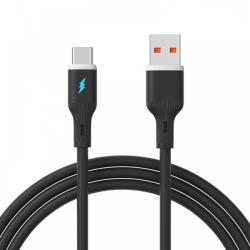 Akyga USB 2.0 Type C Átalakító Fekete 1m AK-USB-62 (AK-USB-62)