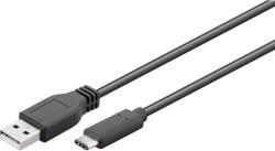 Goobay USB 2.0 Type C Átalakító Fekete 1.8m 55468 (55468)