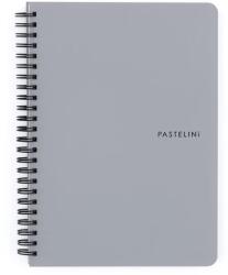 KARTON P+P Pastelini A5 60 lapos vonalas spirálfüzet Grey (8-805)