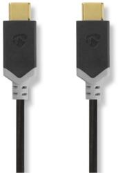 Nedis USB 3.0 Type C Összekötő Antracit 1m CCBW64700AT10 (CCBW64700AT10)