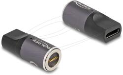 Delock Adapter Lenovo Laptop töltő kábelhez USB Type-C anya - mágneses 8 tűs konnektor (80782)