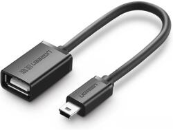 UGREEN USB Mini USB Átalakító Fekete 10cm 10383 (10383)
