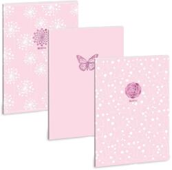 Ars Una Pink Spring 22 A4 extra kapcsos kockás füzet 5242 53122421 (53122421)