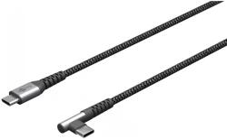 Goobay USB 2.0 Type C Összekötő Fekete 1m 64659 (64659)