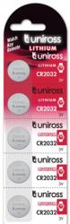 Uniross CR2032 3V lithium gombelem (CR) 5db (U5CR2032)