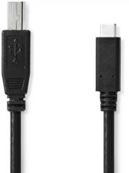 Nedis USB 2.0 Type C Átalakító Fekete 1m CCGL60650BK10 (CCGL60650BK10)
