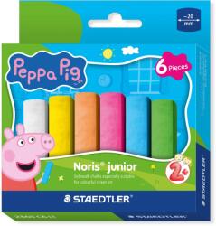 STAEDTLER Noris Junior 2365 Aszfaltkréta jumbo Peppa malac 6 szín TS2365C6L1 (TS2365C6L1)