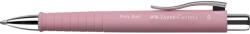 Faber-Castell Golyóstoll 0.5 mm nyomógombos Poly Ball rózsaszín (FC241127)