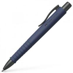 Faber-Castell Poly Ball Urban Golyóstoll nyomógombos sötétkék tolltest kék (FC241189)