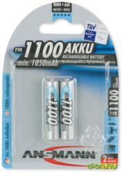 ANSMANN Mikro ceruza akku (AAA) 1100mAh 2db (5035222)
