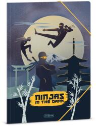 Ars Una Ninjas in the dark A4 gumis mappa (50214570)